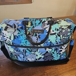 Vera Bradley Lighten Up Expandable Large Travel Tote Weekender Vacation Bag